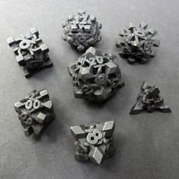 Intangle Dice Set with Decader 3d model