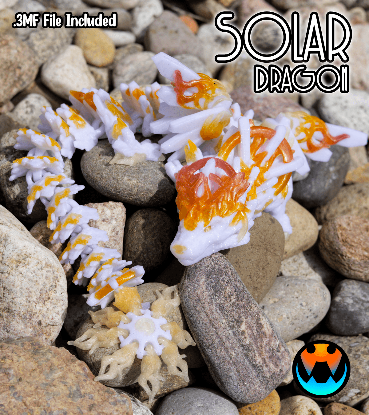 Solar Dragon 3d model