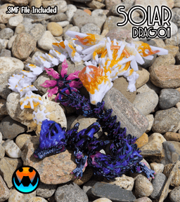 Solar Dragon 3d model