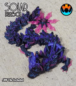 Solar Dragon 3d model