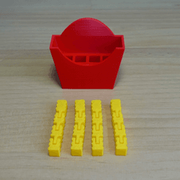 Fidget Fries 3d model