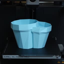 Planter “Double Glitch” 3d model