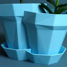 Planter “Double Glitch” 3d model