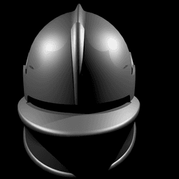 Italian Salet Helmet 3d model