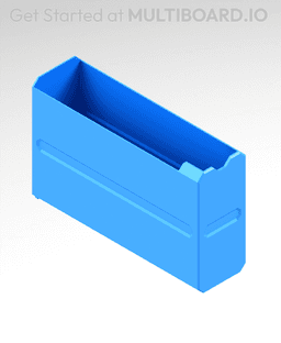 1x2x3 LU - MultiBin Simple Drawer 3d model