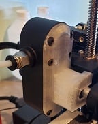 BTT Smart Filament Sensor - Voxelab Aquila Mount 3d model