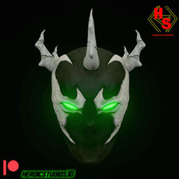 King Spawn Helmet 3d model