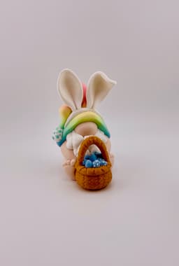 Cheeky Basket Gnome 3d model