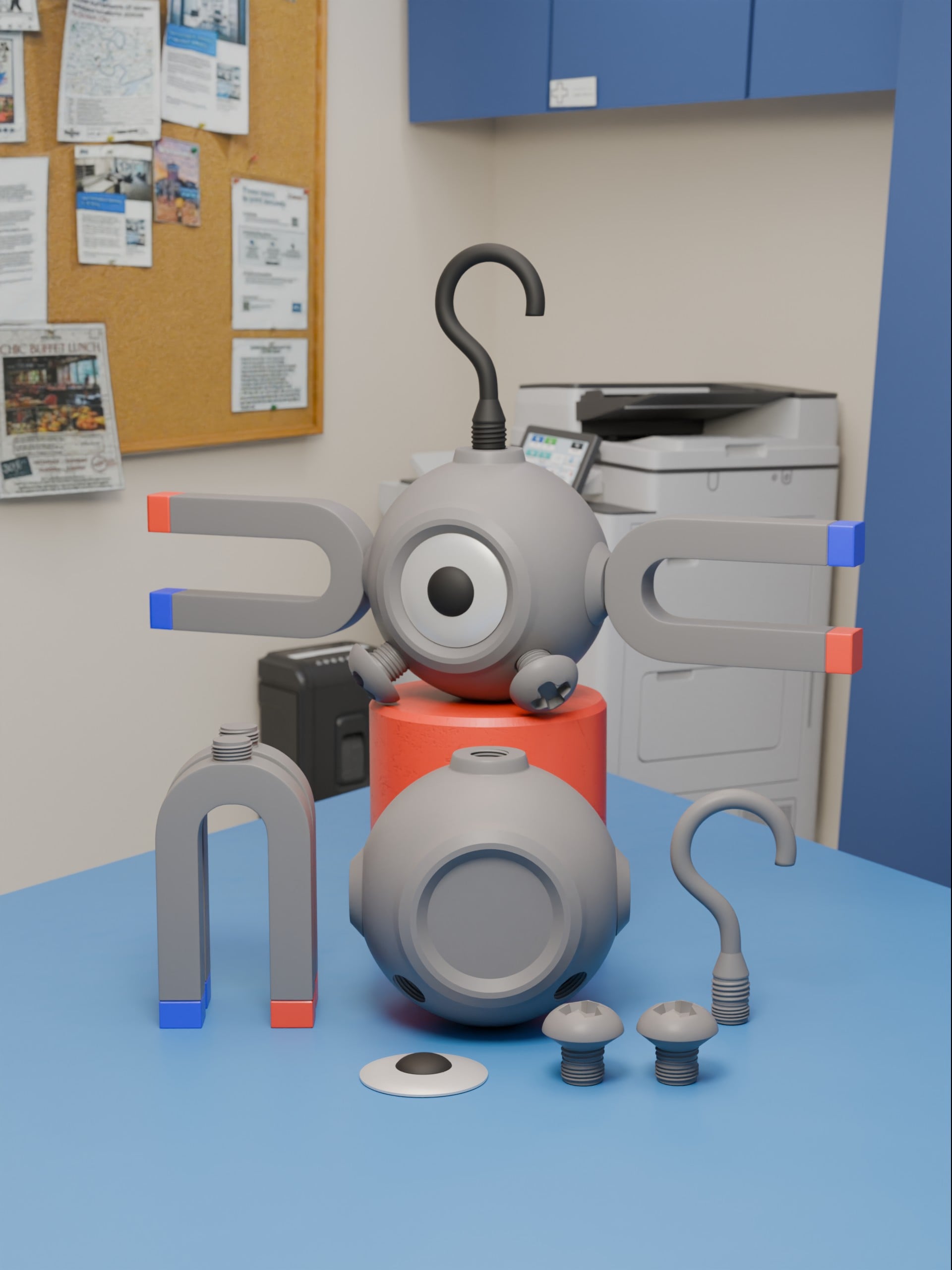 Magnemite Hanger 3d model