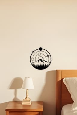Universe Wall Art, Wall Decor, Home Decor 3d model