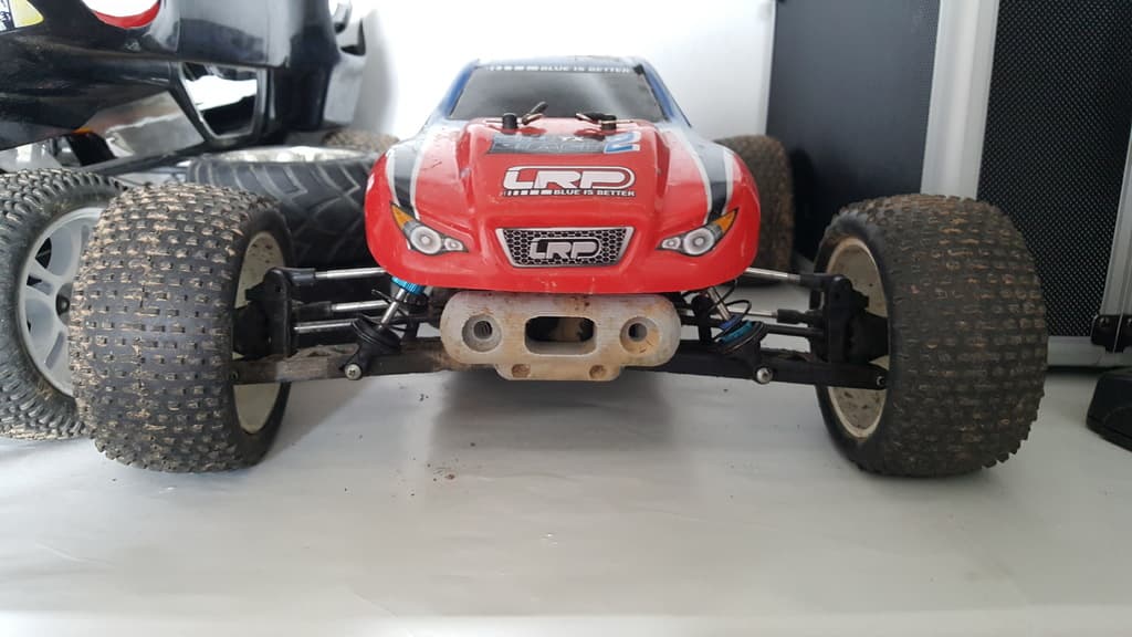 S10 blast front bummper with led 3d model