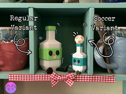 Low Poly Ranch Bottle Buddy 3d model