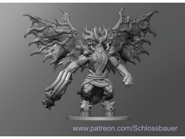 Krampus Demon 3d model