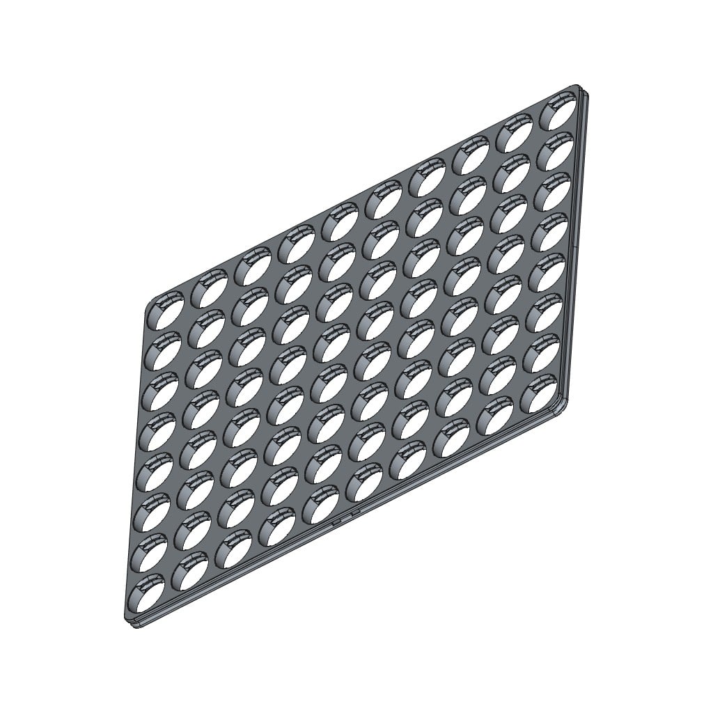 D-LOCK_PANEL.10X8 3d model