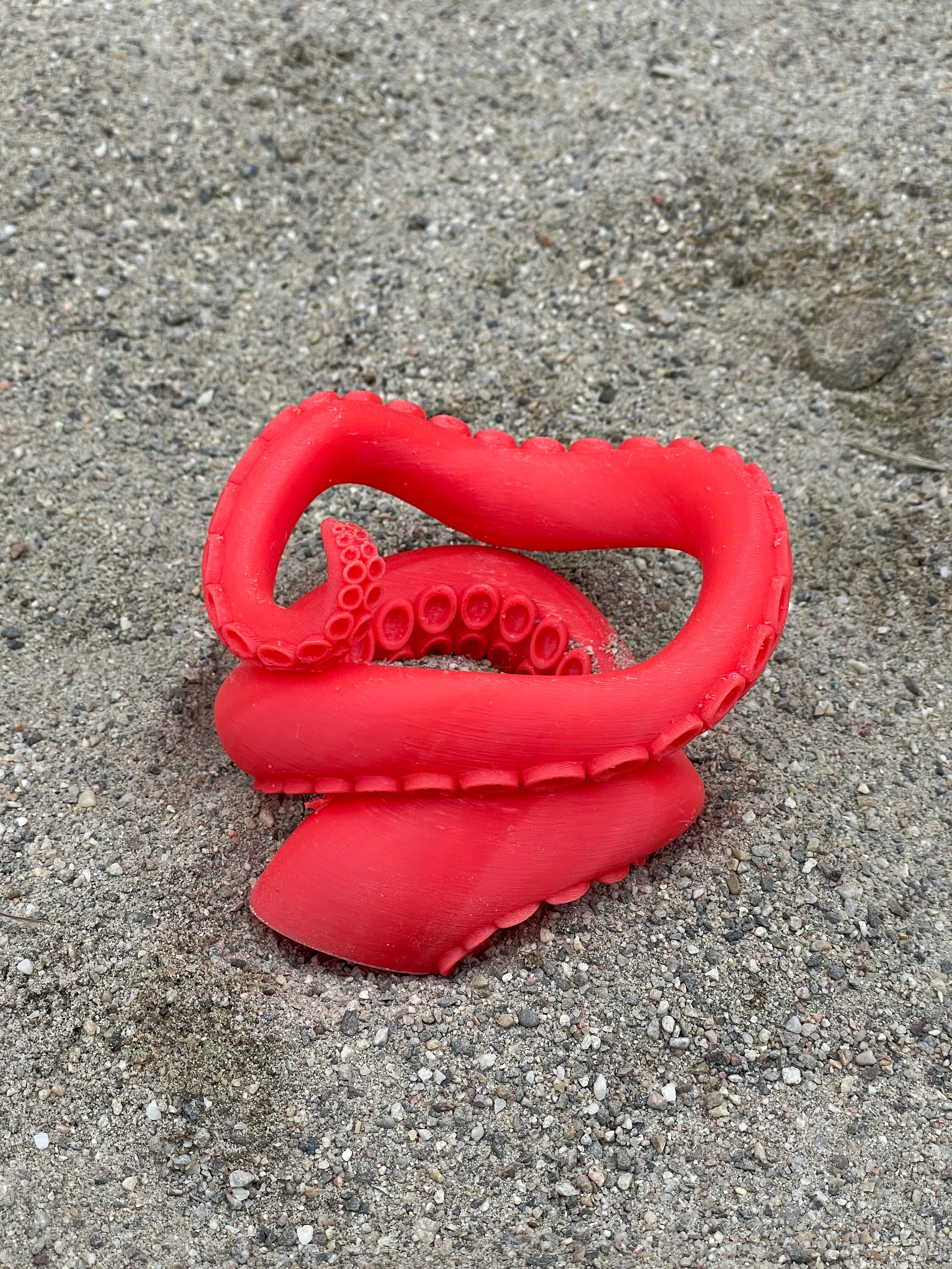 Octopus Tentacle Cup Holder 3d model