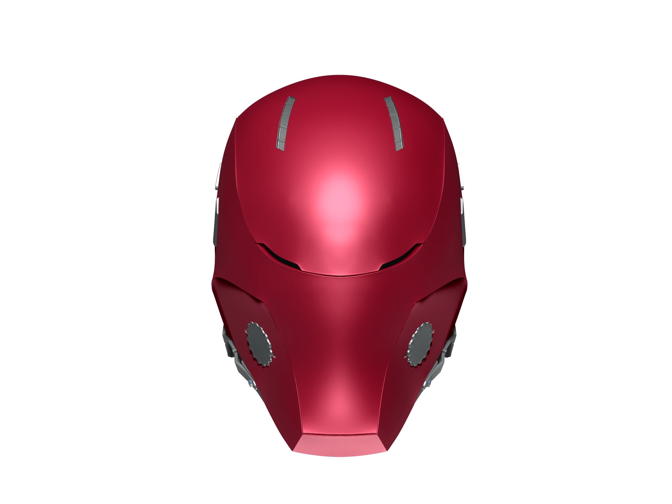 Red Hood Hybrid Mask 3d model