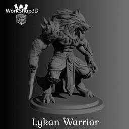 Warrior_Lykan_Legenda_Rpg_WorkShop3D 3d model