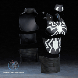 Agent Venom Armor 3D Printer STL File 3d model