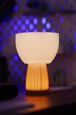 Minimal tiny mushroom desk lamp 3d model