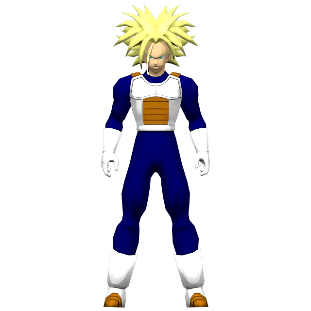 Super Saiyan Trunks 3d model