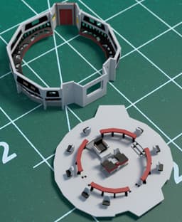1/350 TOS WNMHGB Bridge Replacement 3d model