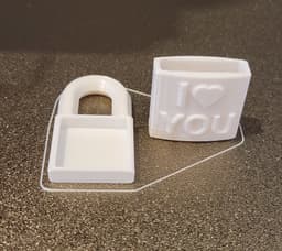 Thangs Valentine’s Day Contest LockBox. 3d model