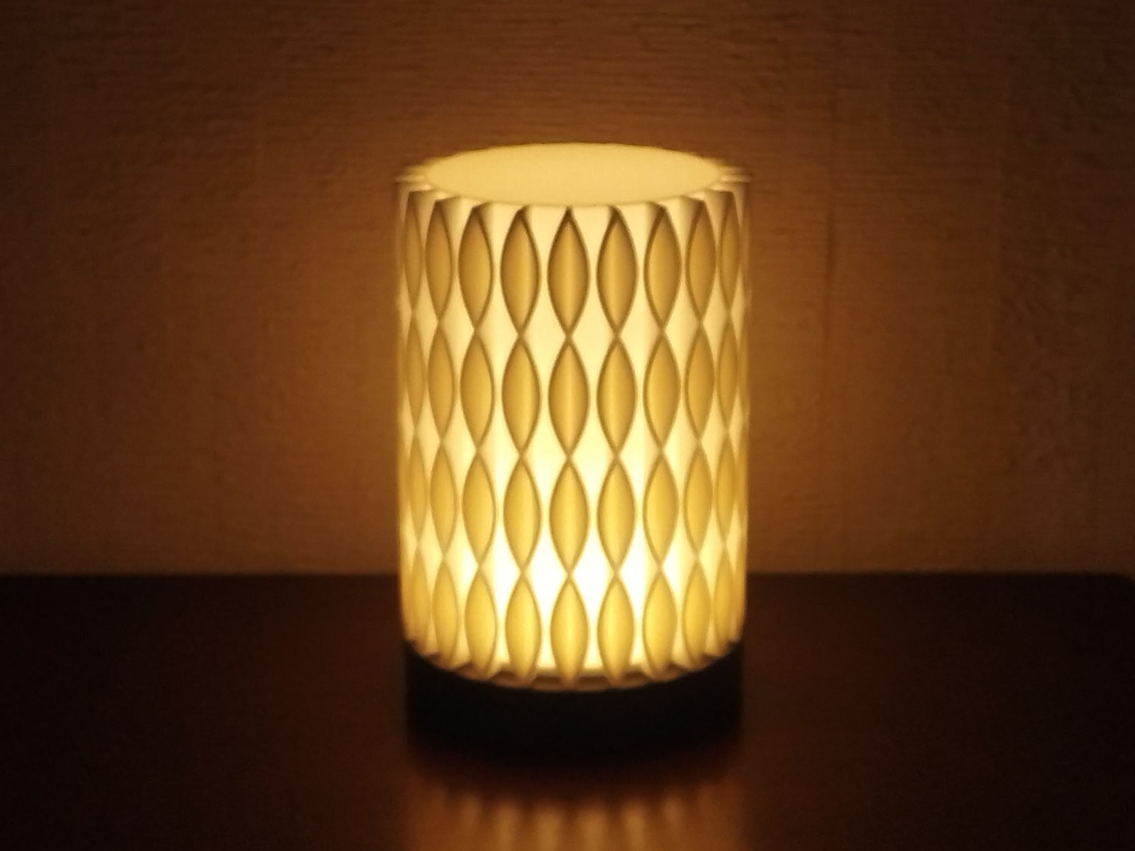Mini Cross Wave Lamp 3d model