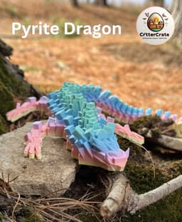 Pyrite Dragon 3d model