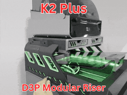 D3P Riser for Creality K2 Plus 3d model