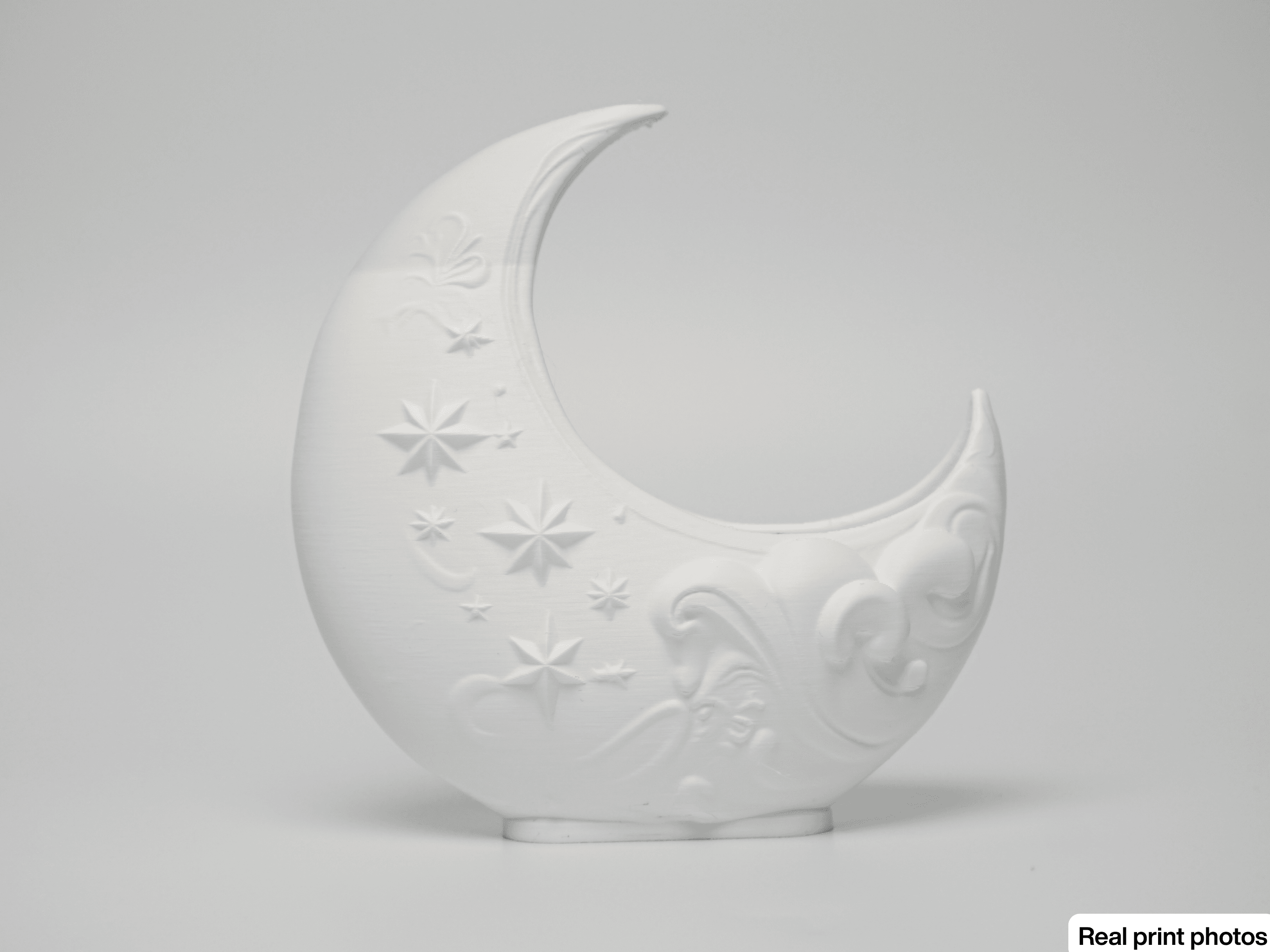 Crescent Moon Planter 3d model