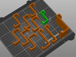 Hooks - 11 sizes 3d model