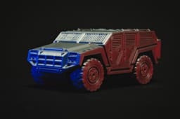 Roshel Senator - Print in place 3d model