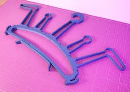 Wetsuit & Accessories Hanger 3d model