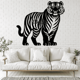 Tiger 2D Wall Art/Window Art 3d model