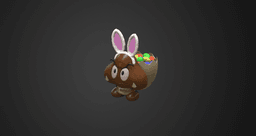 Easter Bunny Goomba 3d model