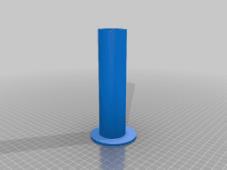 Bottle Brush Stand 3d model