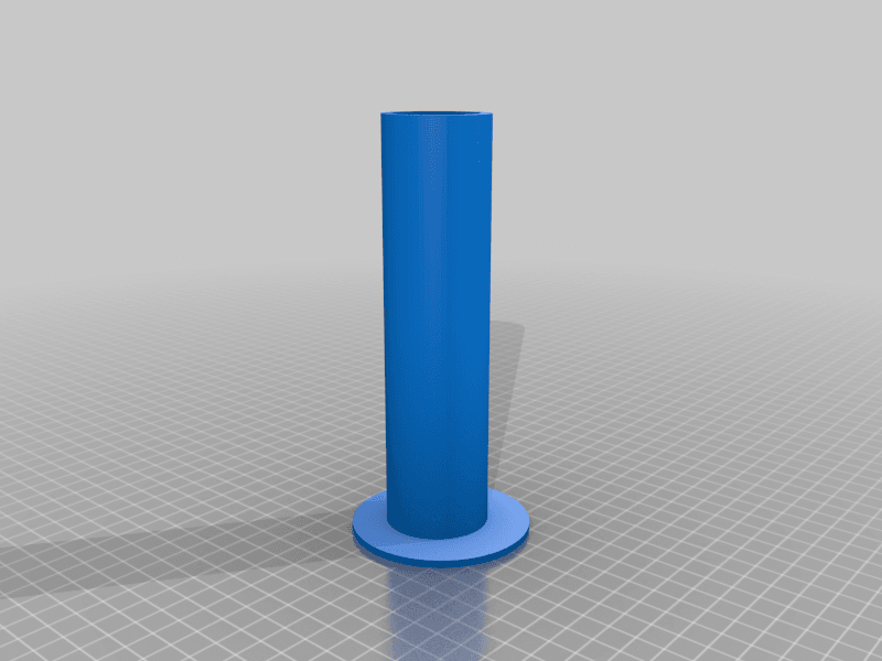 Bottle Brush Stand 3d model