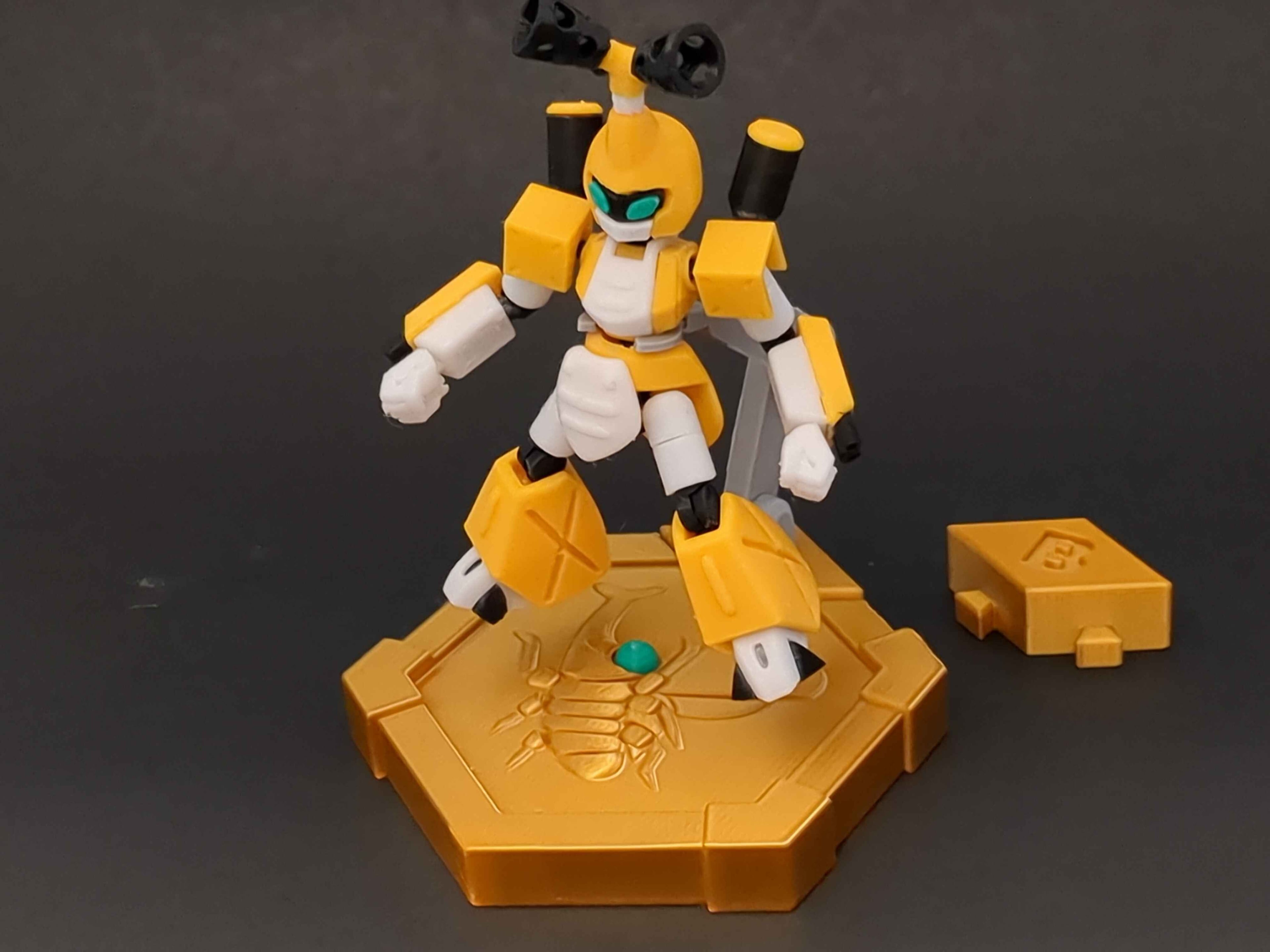 Kabuto Medal Stand 3d model