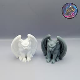 gargoyle figurine 3d model