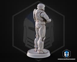 Noble 6 Figurine Pose 1 - 3D Print Files 3d model