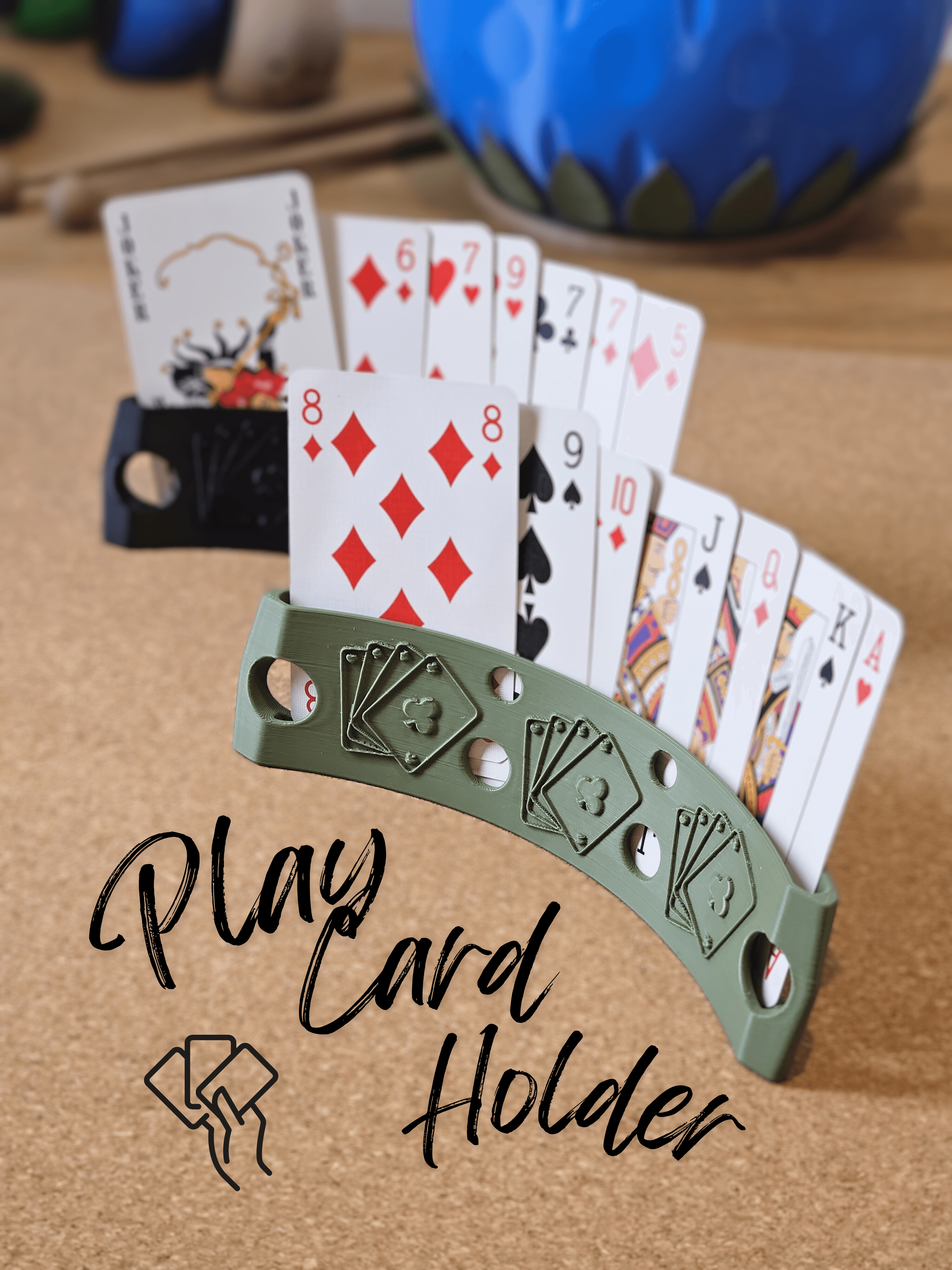Play Card Holder 3d model