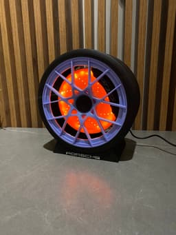 Wheel lamp-Porsche 911 3d model