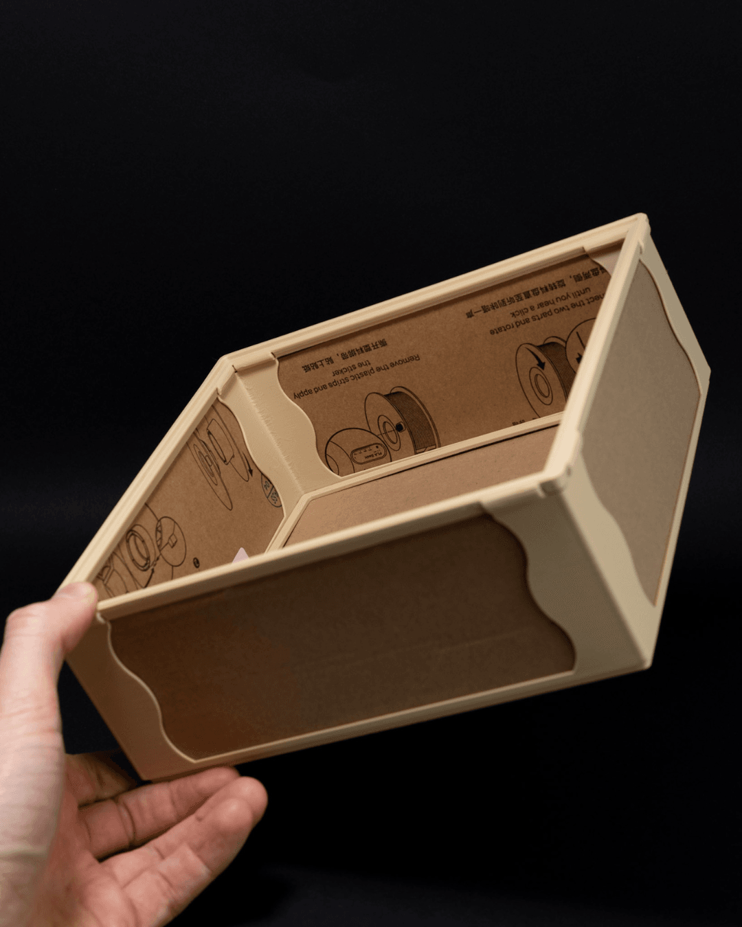 Filament Box Upcycling Frame 3d model