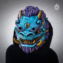 Taowu Mask 3d model
