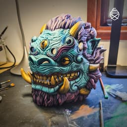 Taowu Mask 3d model