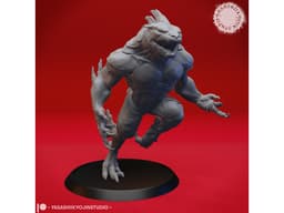 Troglodyte - Tabletop Miniature 3d model