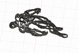 Silhouette Iron Man - Marvel Silhouette 3d model