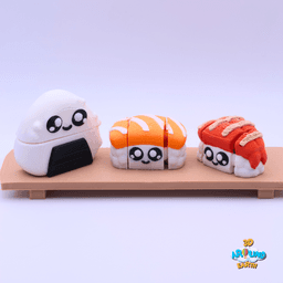 Sushi Feast 3d model
