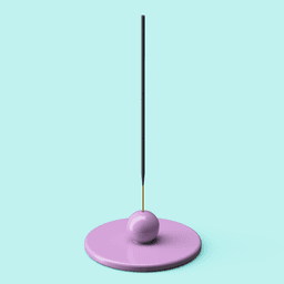 Incense Holder Dish Tray 3d model