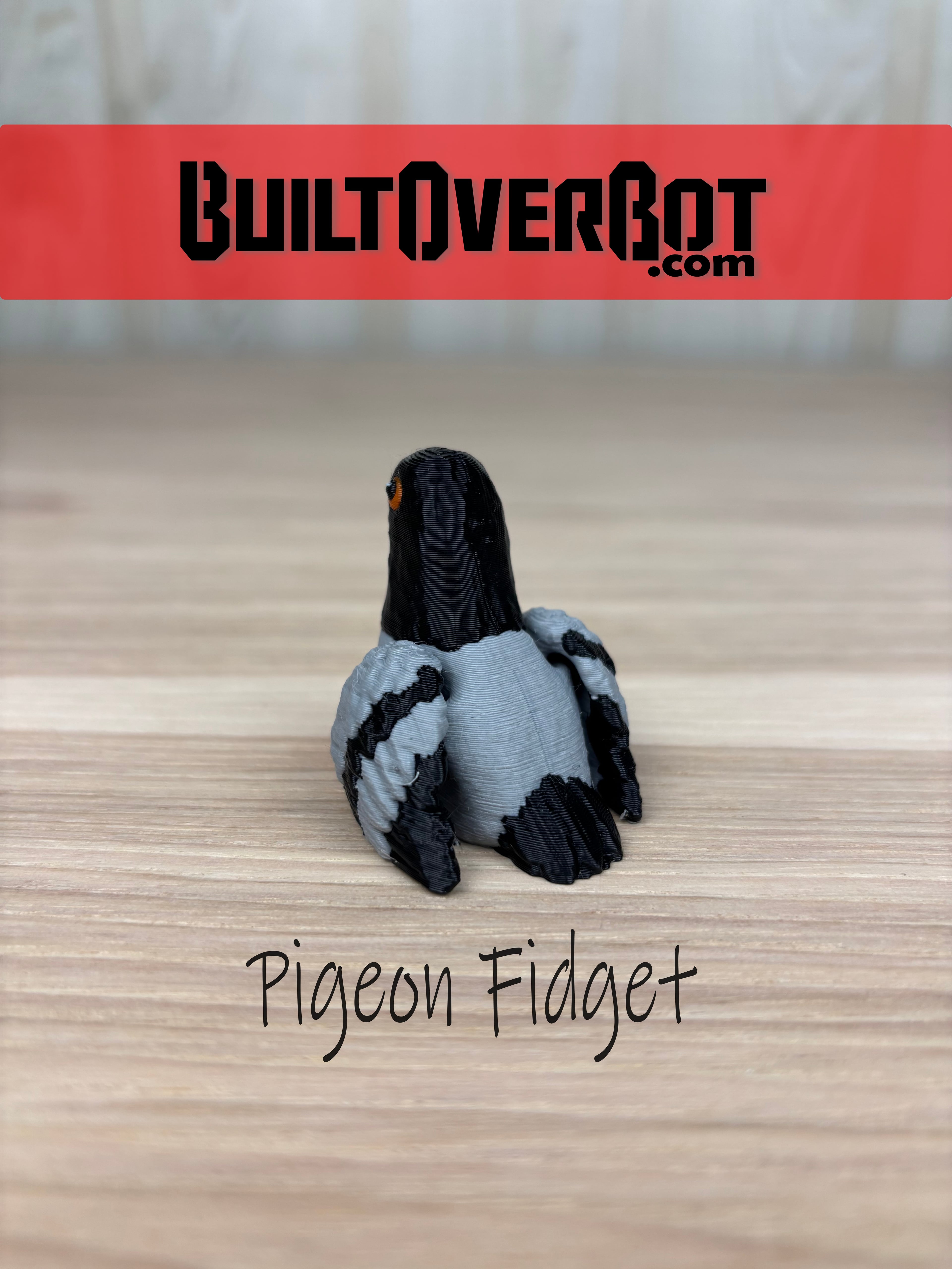 Pigeon Fidget 3d model
